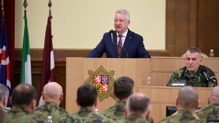 Ilustrační obrázek ke článkuProjev ministra obrany na Velitelském shromáždění NGŠ AČR 