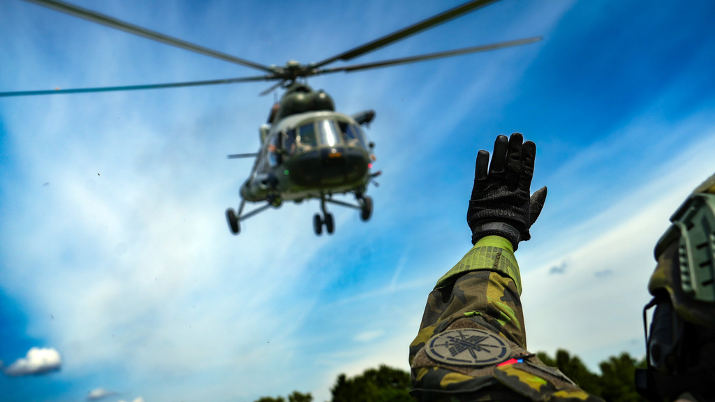 Od provizorních heliportů po koordinaci s policií: Týmy MCT prověřily své schopnosti na letišti Hradčany