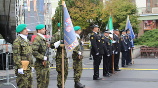 Vojáci se prezentovali na Dni horníků v Sokolově