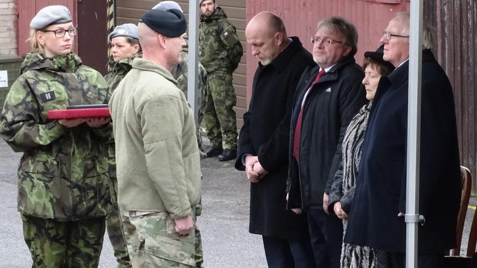 Tomáš Procházka byl in memoriam oceněn americkou Bronzovou hvězdou