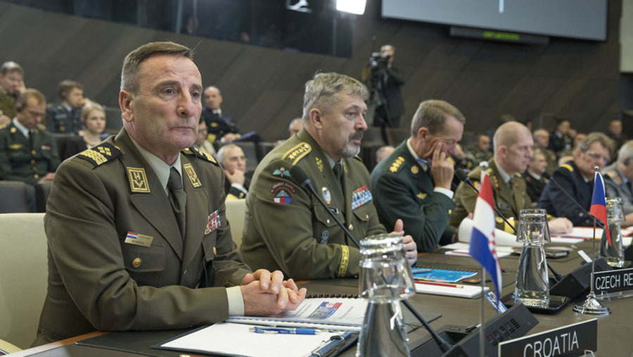 Generál Opata se zúčastnil konference Vojenského výboru NATO v Bruselu
