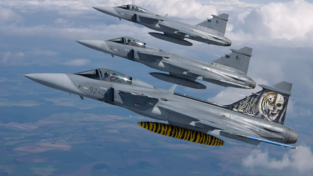 Za 15 let provozu nalétaly letouny JAS-39 Gripen 30 000 hodin
