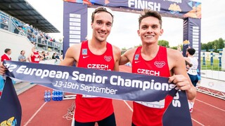 Ilustrační obrázek ke článkuKuf s Vlachem slaví. Pětibojaři Dukly získali evropský titul ve štafetě, ženy mají bronz