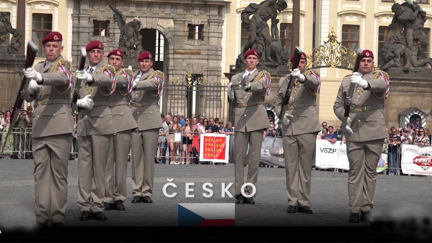 V Praze a Olomouci se opět představí vojáci čestných stráží na tradičním DrillFestu