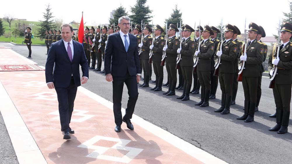Minister Metnar visited Armenia to discuss bilateral cooperation and security situation 