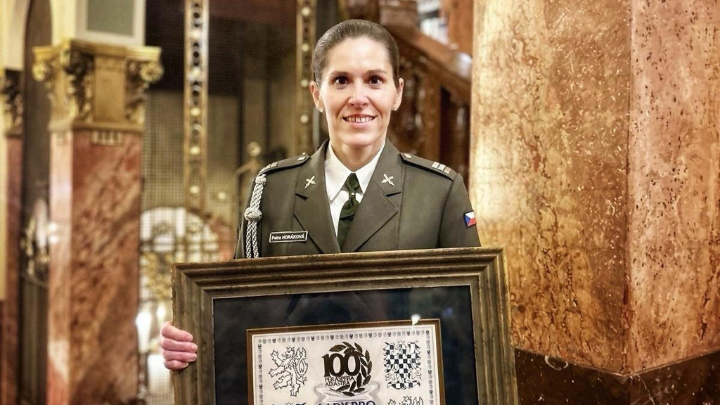 Titul Lady Pro 2024 získala příslušnice aktivní zálohy praporčice Horáková Krištofová