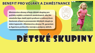 Ilustrační obrázek ke článkuMinisterstvo obrany otevírá v Hranicích další dětskou skupinu