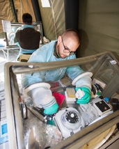 Biologický tým svou laboratoř může rozvinout prakticky kdekoliv