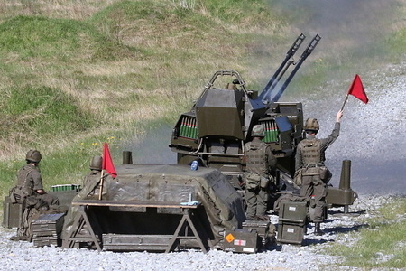 Boleticemi zněla střelba z kanónů rakouské armády