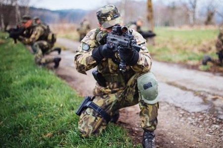Podívejte se na fotografie ze společného výcviku vojáků pro síly EU a NATO