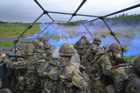 Aktivní zálohy z Ostravy absolvovaly zcela výjimečně ostré bojové střelby