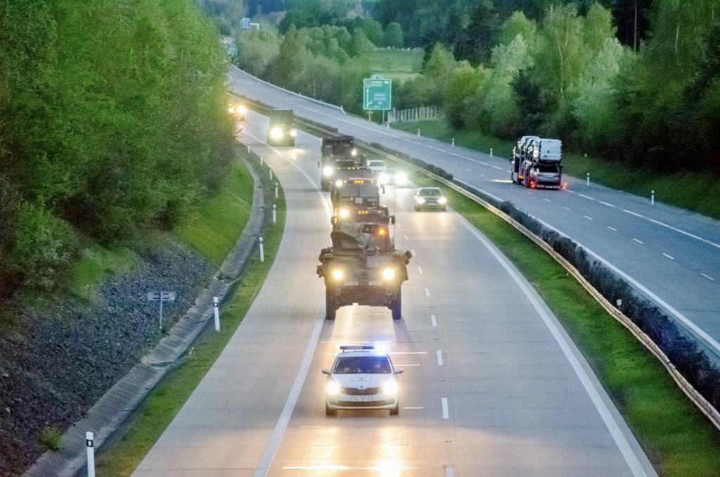 Přesun amerických jednotek přes Českou republiku - cvičení Saber Guardian 2021