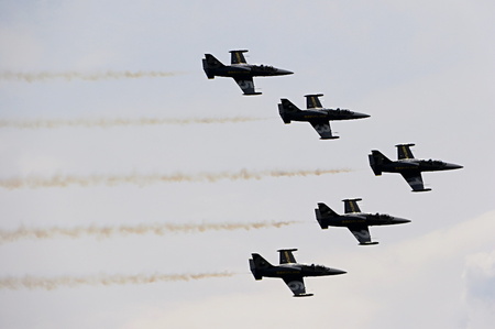 Československé L-39 Albatros a Breitling Jet Team