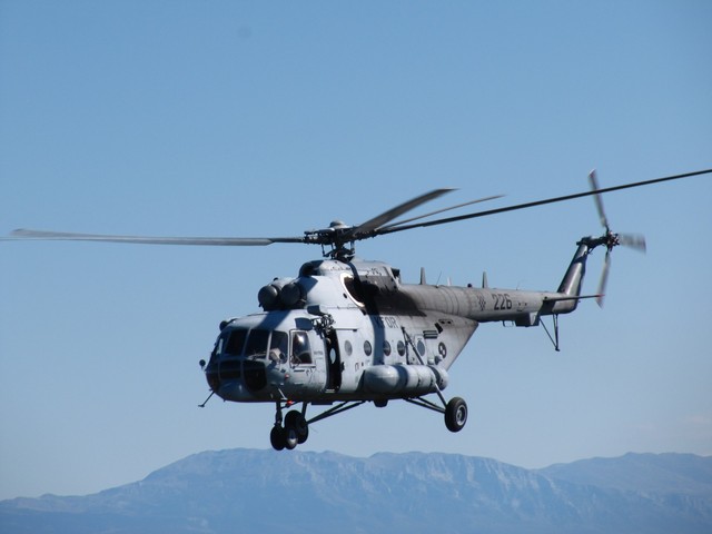 Chorvatský vrtulník Mi-171Š