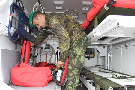 Ambulantní péčí počínaje a náročnými operacemi konče – to bylo alianční cvičení Vigorous Warrior 2013