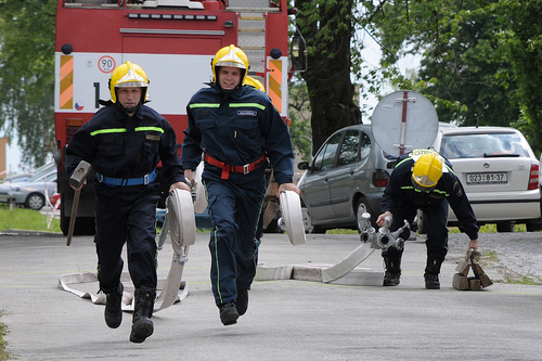Vyškovská kasárna zažila požární útok. A hned několikrát