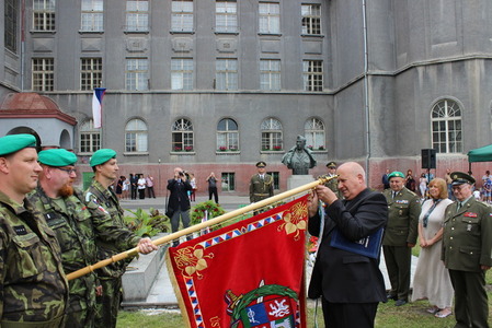 Pěší rota aktivní zálohy Ústeckého kraje nese jméno generála Sochora