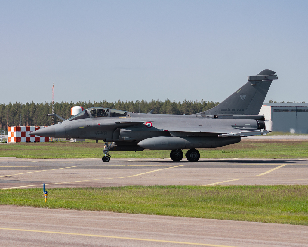 Do cvičení se zapojily letouny Rafale z Francie