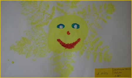 DS Čáslav 2. místo skupinová práce 3 děti