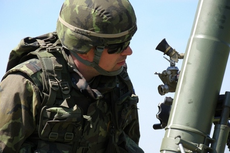 Přáslavická minometná baterie zabezpečovala výcvik leteckých návodčích