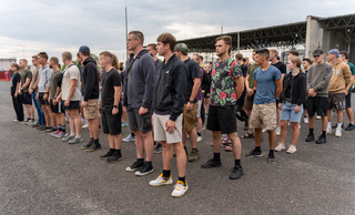 Zahájení dobrovolného vojenského cvičení pro studenty středních škol