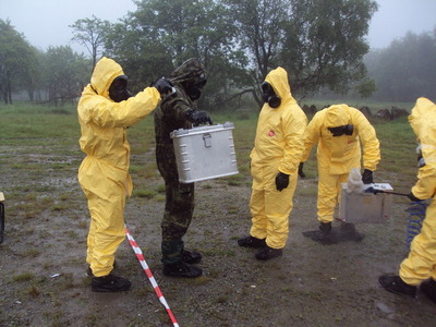 Na výcvik chemiků přijela Dana Drábová