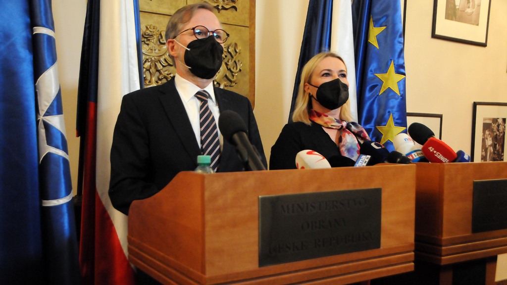 Jana Černochová took the office of the Minister of Defence