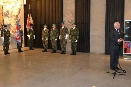 Václav Klaus zahájil oslavy konce druhé světové války