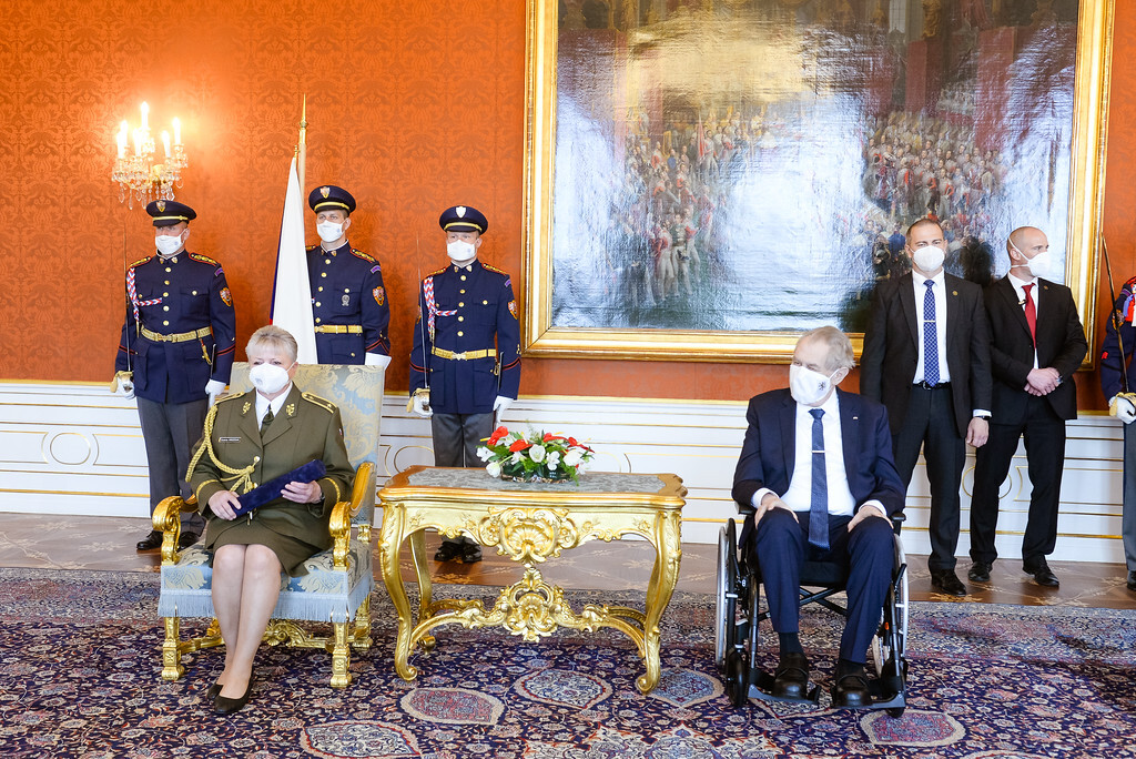 Zuzana Kročová a Miloš Zeman