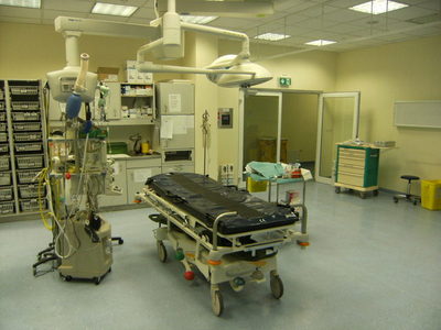 A take from the hospital interior