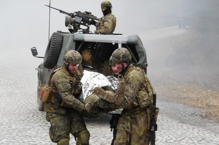 Výcvik 2. strážní roty před výjezdem do Afghánistánu vrcholí 