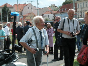 Jedním z nejváženějších hostů setkání byl plukovník v.v. Tomáš Lom