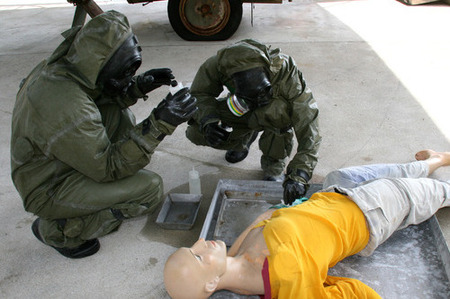 Chemici cvičili na Slovensku s toxickými látkami