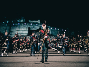 Oficiální propagační fotky Královského edinburského vojenského festivalu