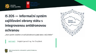 IS ZOS - Informační systém zabezpečení obrany státu