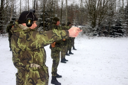 Výcvik dělostřelců je znovu v plném proudu