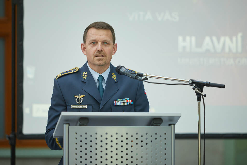 Úvodní proslov brigádního generála Jaroslava Míky