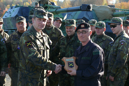 Vojáci z Jinců v Německu nezklamali 