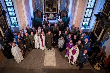 Generál Bečvář se setkal s armádními kaplany