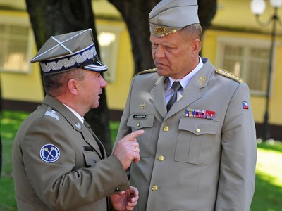 Armádní generál Josef Bečvář při rozhovoru