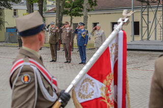 Před jednáním náčelníků generálních štábů zemí V4 se uskutečnilo oficiální přivítání s vojenskými poctami