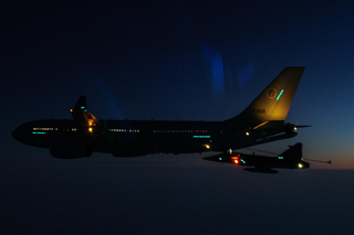 Letouny Airbus A330 MRTT a JAS-39 Gripen