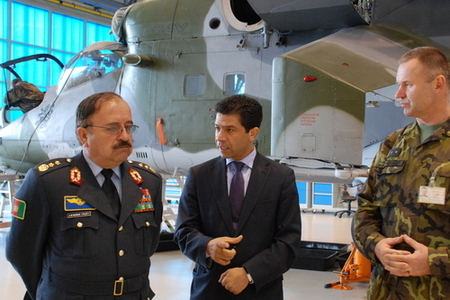 Generál Wahab Abdul Wardak navštívil Českou republiku