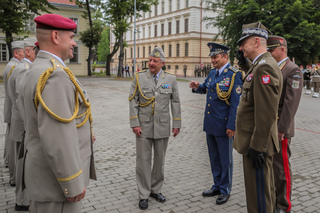 Delegace Armády ČR s prvním zástupcem náčelníka Generálního štábu generálporučíkem Jaromírem Zůnou