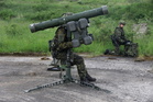 Čeští vojáci cvičili s protiletadlovými raketovými komplety RBS-70. 