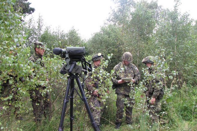 Velitel kontingentu na stanovišti pozorovatele vzdušného prostoru