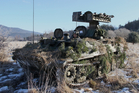 Protiletadlový raketový komplet S-10M. 