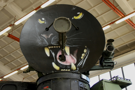 Radiolokátor ozdobil černý panter