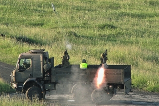 Téměř čtyři desítky raket byly vystřeleny z protiletadlových raketových kompletů S-2M