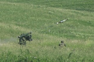 Vojáci absolvovali také střelby z protiletadlových raketových kompletů RBS-70